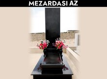 Tinləri oval məzar və qəbir daşları