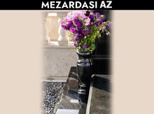 Rəngli şəkilli məzar və qəbir daşları