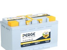 "PERGE EUROPE -L4-740A(EN)" akkumulyatoru 80 AH 12V EFB