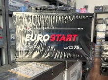 Akkumulyator "EuroStart -75Ah" 