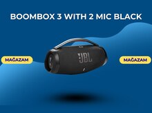 BoomBox 3 with 2 mic black