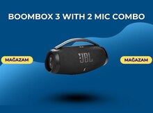 BoomBox 3 with 2 mic combo