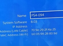 PlayStation 4 500GB