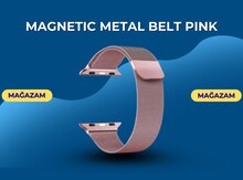Maqnit metal çəhrayı kəmər