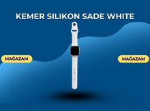 Silikon kəmər white