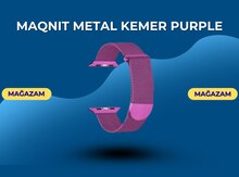 Maqnit metal kəmər purple