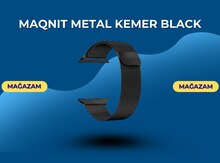 Metal qara maqnit kəmər