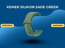 Kəmər Silikon Sade green