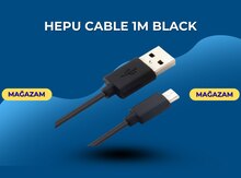 Hepu Cable 1m black