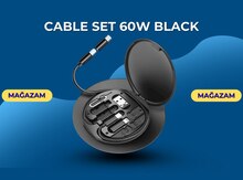 Kabel dəsti 60w Black