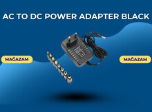 Ac To Dc Power Adapter black