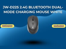 JW-D225 2.4G Bluetooth Dual-mode charging mouse white
