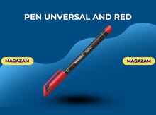 Pen Unversal And red