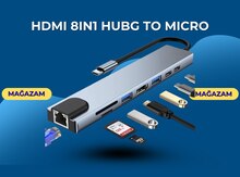 HDMI 8 in 1 hub