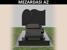 Bayraq formasında məzar və qəbir daşları