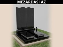 İki nəfərlik məzar və qəbir daşları