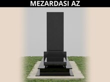 Qara mərmərdən məzar və qəbir daşları