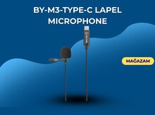 "BY-m3-type-c lapel" microphone