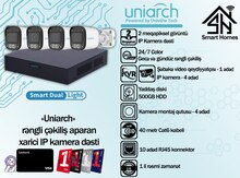 UNV Uniarch dördlü IP kamera dəsti