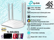 "TP-Link" simsiz giriş nöqtəsi TL-WA1801