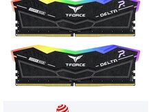Operativ yaddaş "T-FORCE Delta RGB DDR5 16GB 2x8GB 6000MHz"