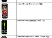 Monster enerji içkisi