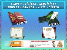 Vizit kart, flayer, banner