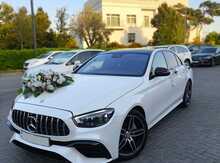 "Mercedes E Class" bəy-gəlin avtomobili sifarişi