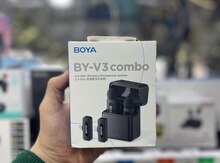 "Boya V3 Combo" yaxa mikrofonu