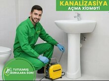 Kanalizasiya açma xidməti