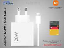 Orjinal Xiaomi Adapteri 120W Charger + USB Cable