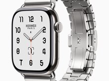 Apple Watch Series 11 Hermes Titanium Silver 46mm