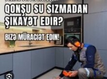 Su sızma təyini və təmiri