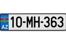 Avtomobil qeydiyyat nişanı - 10-MH-363