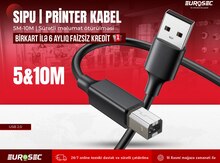 Sipu USB Printer Cable
