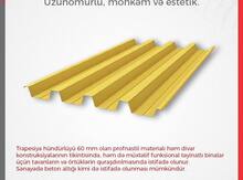 "Profnastil H60" dam örtüyü 