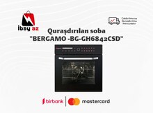 Quraşdırılan soba "BERGAMO -BG-GH6842CSD"