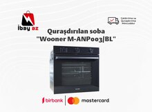 Quraşdırılan soba "Wooner M-ANP003/BL"