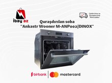 Quraşdırılan soba "Ankastr Wooner  M-ANP002/DINOX"