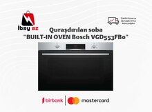 Quraşdırılan soba "BUILT-IN OVEN Bosch VGD553FB0"