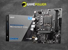 Ana plata "MSI PRO H610M-E DDR4"