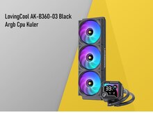 ARGB CPU Fan "LovingCool AK-B360-03 Black"