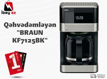 Qəhvədəmləyən "BRAUN KF7125BK"