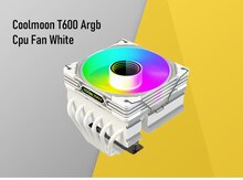 Argb CPU Fan "Coolmoon T600 White"