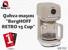 Qəhvə maşını "BergHOFF RETRO 15 Cup"
