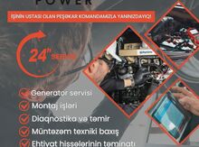 Generator və tənzimləyici servisi