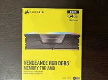 CORSAIR VENGEANCE RGB DDR5 64GB (2x32GB) 5600MHz