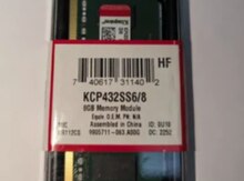 Kingston KCP432SS6/8 — 8GB DDR4 SODIMM!