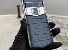 Exclusive Vertu Agent Q Blue Alligator 2025