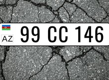 Avtomobil qeydiyyat nişanı - 99-CC-146